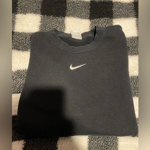 Black Nike crewneck